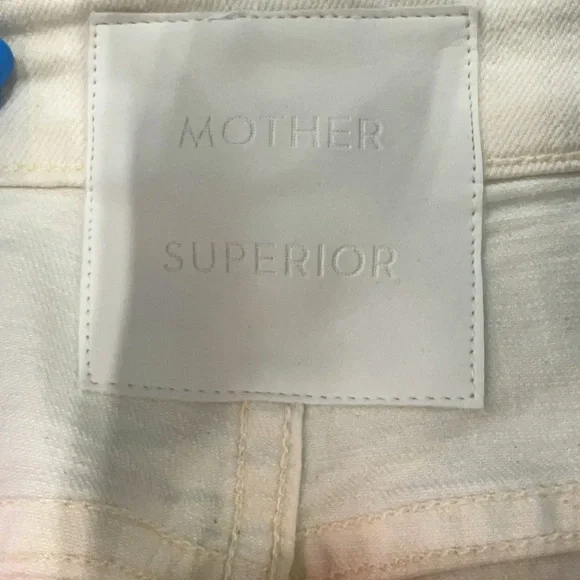 Mother Superior The Hustler Patch Pocket Flood Jeans Act Natural Size 30 - Picture 9 of 15